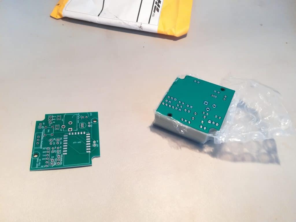 Temperature logger PCB