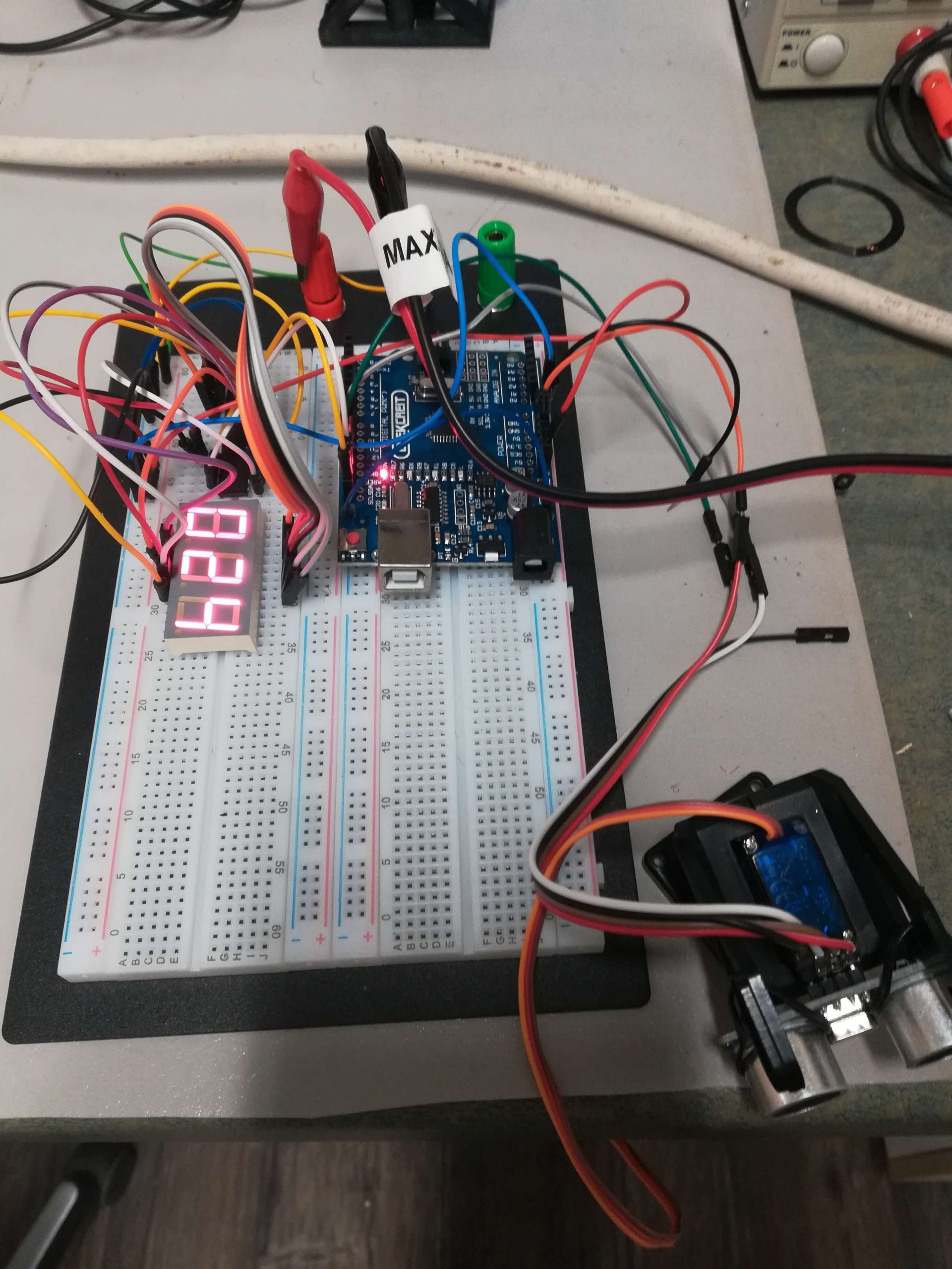 HC-SR04 Ultrasonic Sensor with Arduino